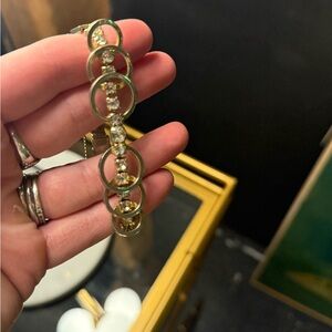 Vintage Sarah Coventry Gold and Silver Toned Circle Bracelet